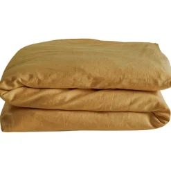 Housse de couette satin de coton bio Ambre (100 x 140 cm)|Kadolis