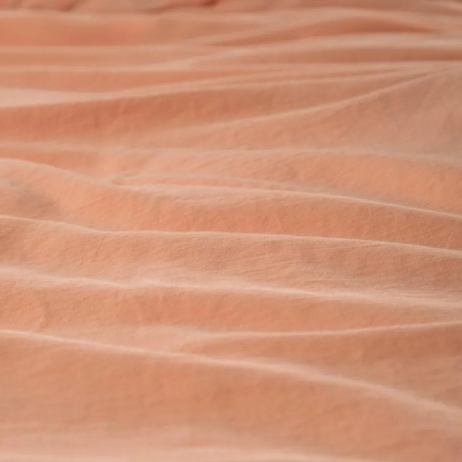 Discount Kadolis Housse de couette Satin Peach (75 x 120 cm)