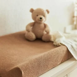 Best Jollein Housse de matelas à langer en éponge Biscuit (50 x 70 cm)