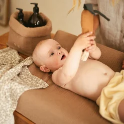 Nobodinoz Housse de matelas à langer Sesame Wabi-Sabi (50x70 cm)