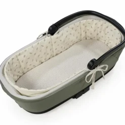 Housse de nacelle avec tiges + Drap-housse pour nacelle Mimosa Rose|Walking Mum Best