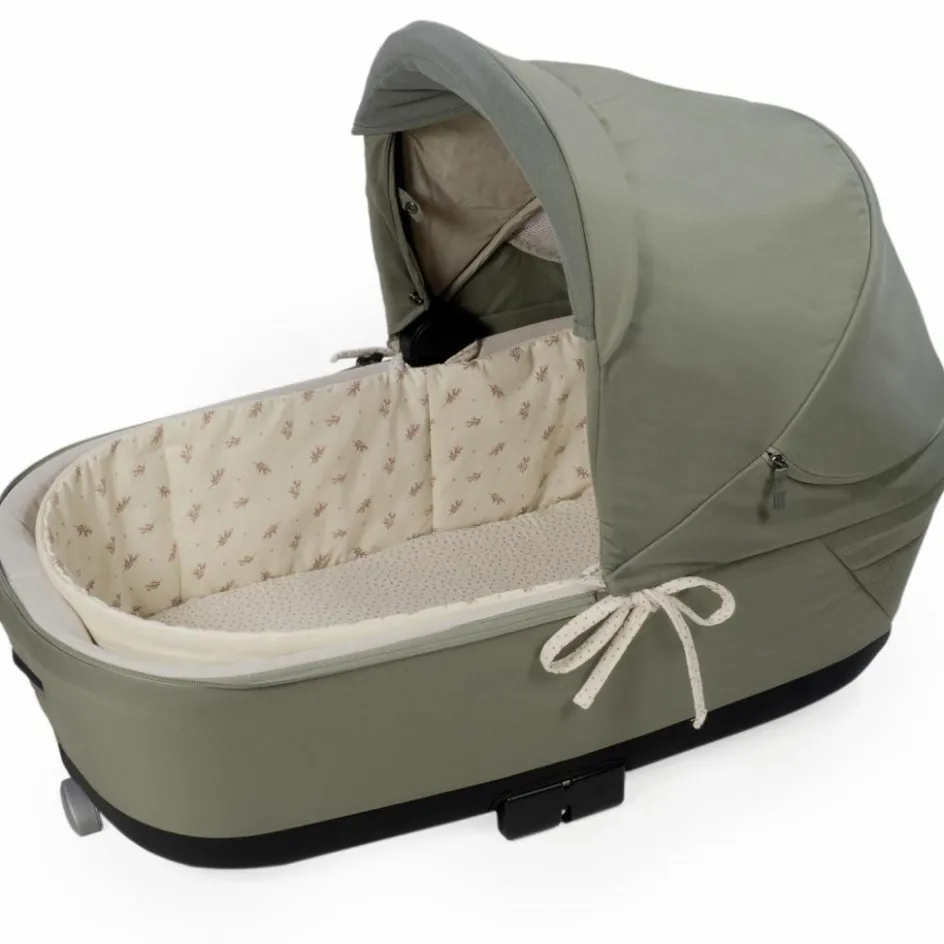 Housse de nacelle avec tiges + Drap-housse pour nacelle Mimosa Rose|Walking Mum Best