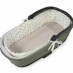 Housse de nacelle avec tiges + Drap-housse pour nacelle Botton Fleurs|Walking Mum Clearance