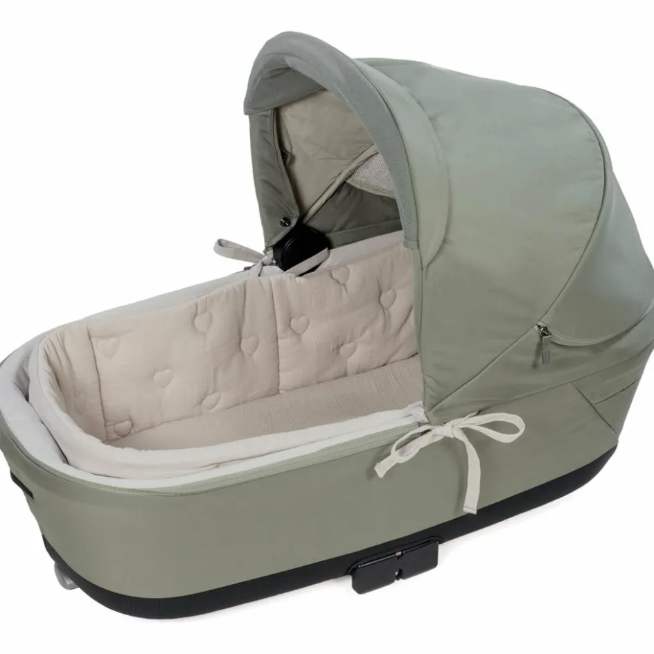 Housse de nacelle avec tiges + Drap-housse pour nacelle Sintra Beige|Walking Mum Discount