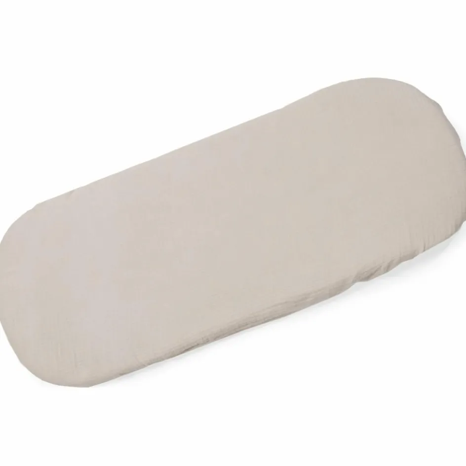 Housse de nacelle avec tiges + Drap-housse pour nacelle Sintra Beige|Walking Mum Discount