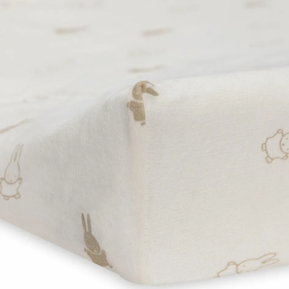 Best Jollein Housse matelas à langer en jersey Happy Miffy Nougat (50 x 70 cm)