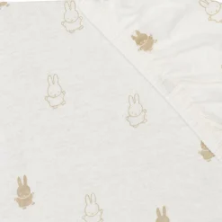 Best Jollein Housse matelas à langer en jersey Happy Miffy Nougat (50 x 70 cm)