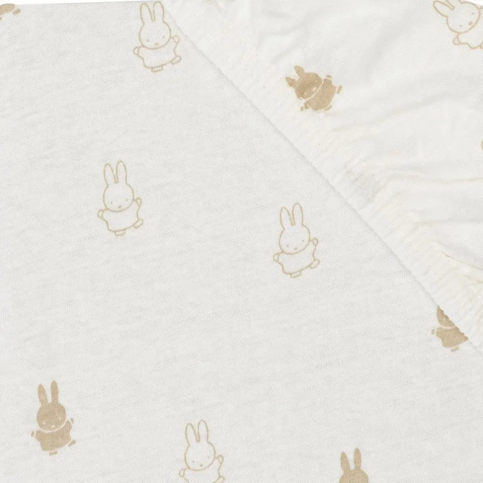 Best Jollein Housse matelas à langer en jersey Happy Miffy Nougat (50 x 70 cm)
