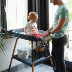 Housse pour matelas de table à langer Balnéo gris|Bo Jungle Discount