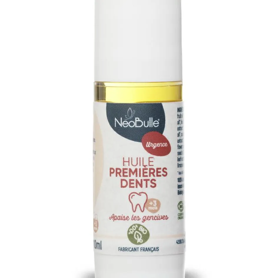 Huile de massage bio Premières Dents (10 ml)|NéoBulle Outlet