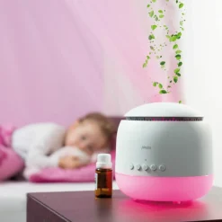 Alecto Humidificateur chambre bébé 3 en 1