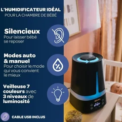 Online Béaba Humidificateur Night blue