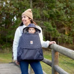 Sale Ergobaby Imperméable Cocon hiver gris charbon pour porte-bébé