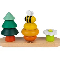 Jeu à empiler en bois Forêt WWF|Janod Best