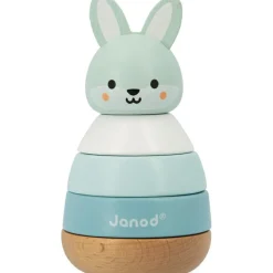 Jeu à empiler en bois Lapin WWF|Janod Clearance