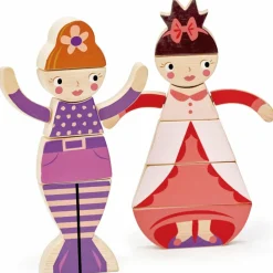 Clearance Tender Leaf Jeu à empiler Princesses et Sirènes