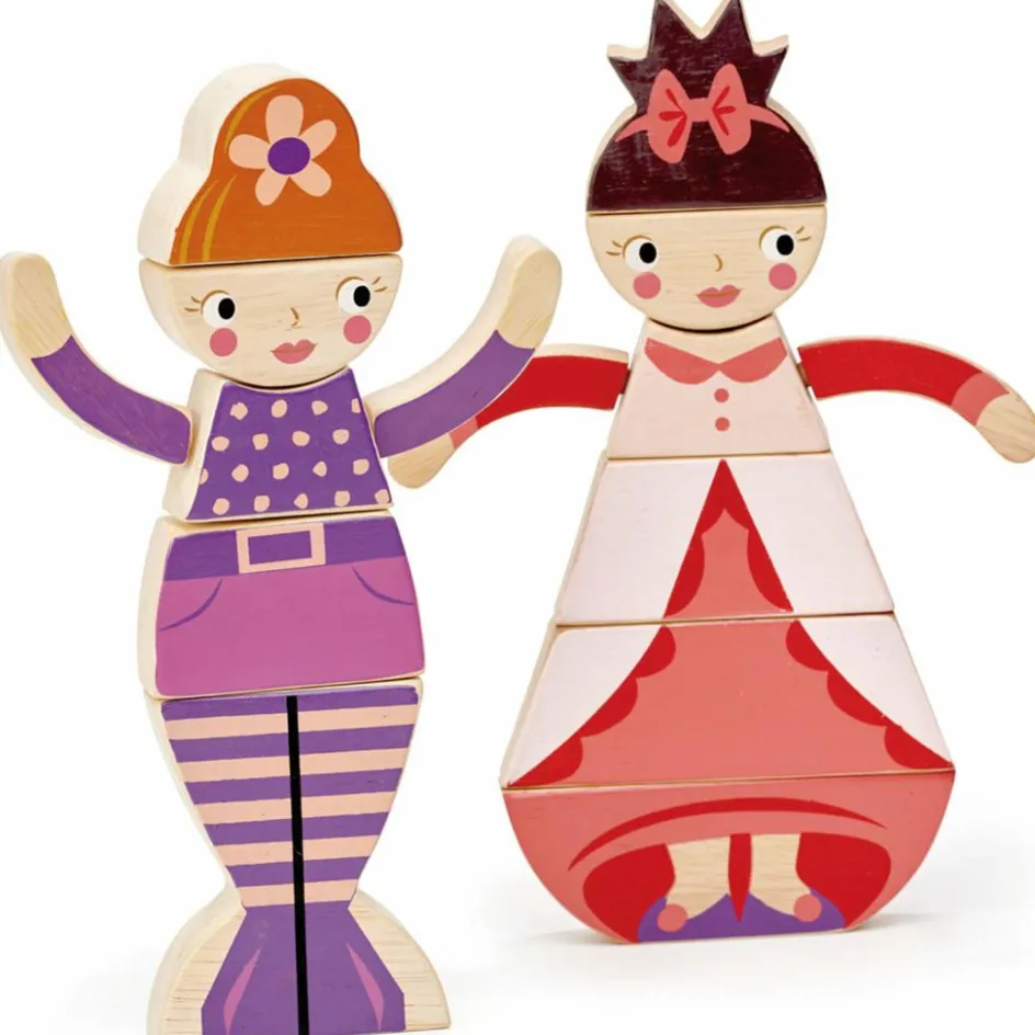 Clearance Tender Leaf Jeu à empiler Princesses et Sirènes