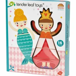 Clearance Tender Leaf Jeu à empiler Princesses et Sirènes