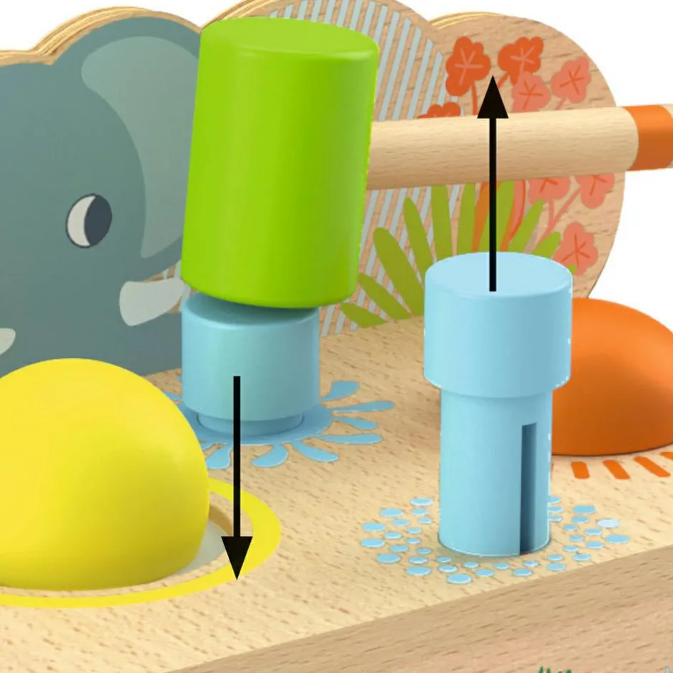 Jeu à encastrer Baby couleur Multi Tap|Djeco Online