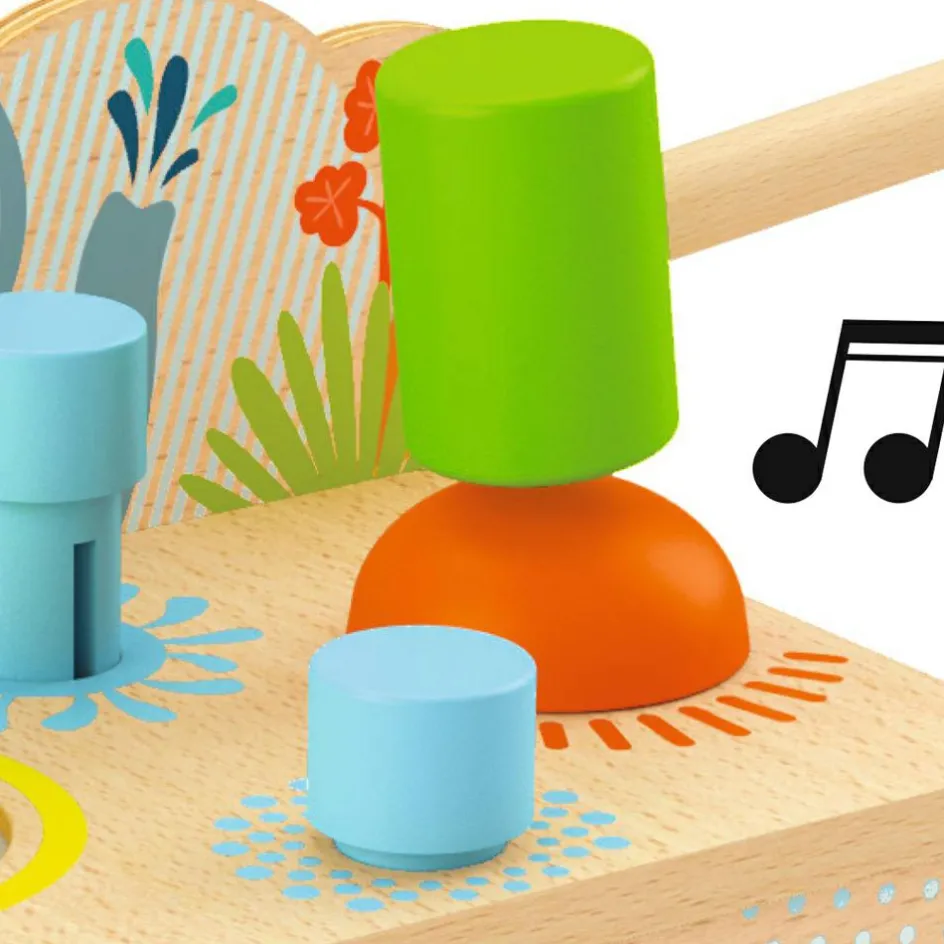 Jeu à encastrer Baby couleur Multi Tap|Djeco Online