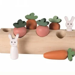 Jeu à encastrer buche, lapins et légumes|Egmont Toys Hot