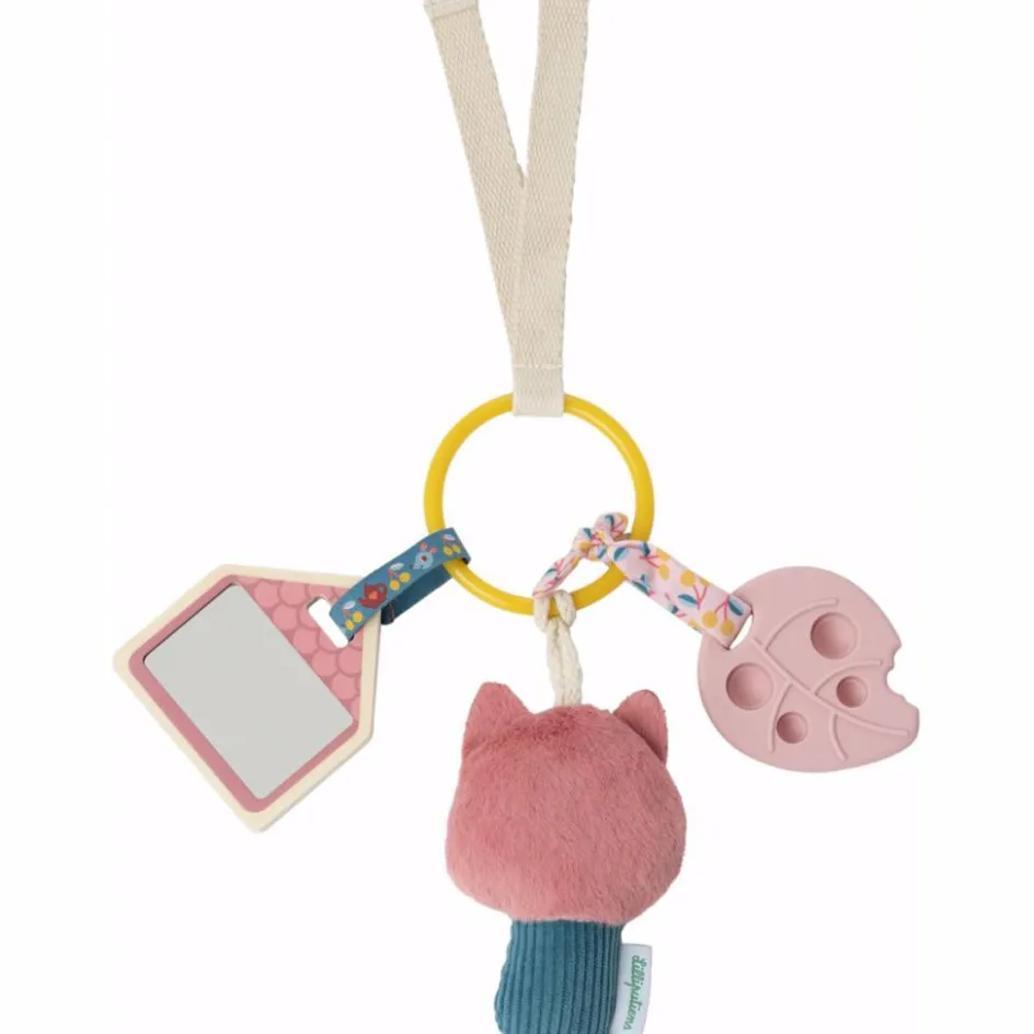 Jeu d'activités à suspendre Jeanne trousseau de clef Jardin|Lilliputiens Clearance