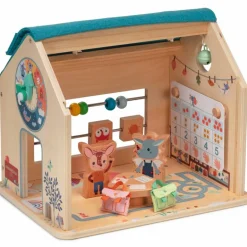 Jeu d'activités en bois Ma première école|Lilliputiens Clearance