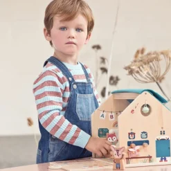 Jeu d'activités en bois Ma première école|Lilliputiens Clearance