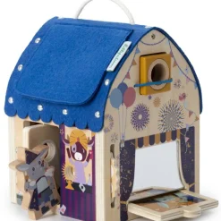 Best Lilliputiens Jeu d'activités en bois Maison découverte d'illusions optiques