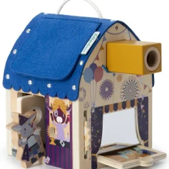 Best Lilliputiens Jeu d'activités en bois Maison découverte d'illusions optiques