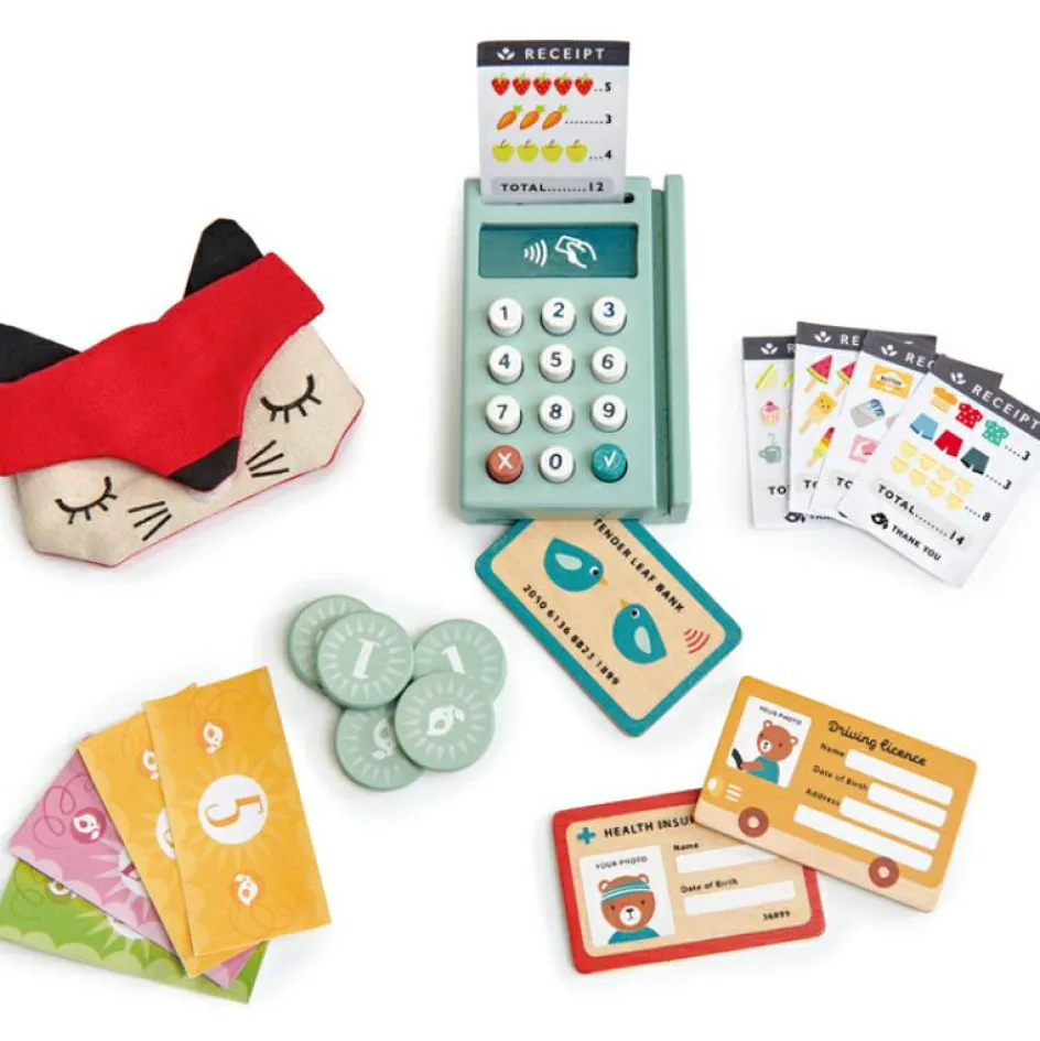 Discount Tender Leaf Jeu d'argent factice en bois