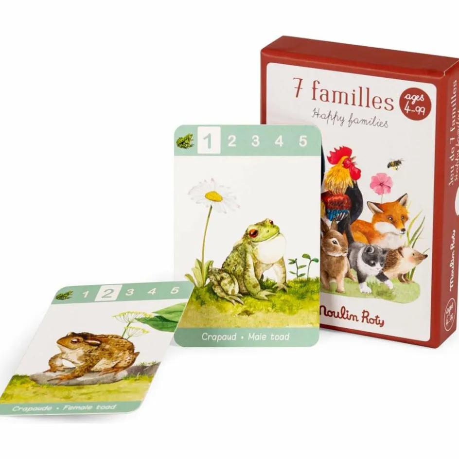 Jeu de 7 familles Le Jardin du Moulin|Moulin Roty Online