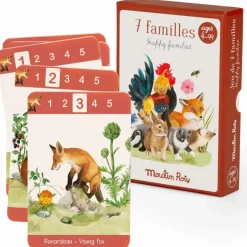 Jeu de 7 familles Le Jardin du Moulin|Moulin Roty Online