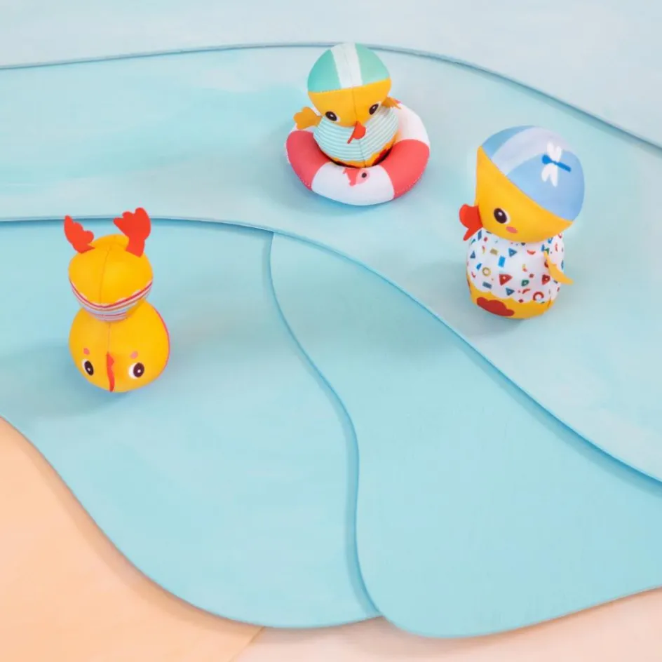 Clearance Lilliputiens Jeu de bain canards au bord de l'eau (3 pièces)