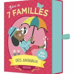 Auzou Editions Jeu de cartes Jeu de 7 familles des animaux