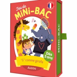 Jeu de cartes Jeu du Mini-Bac|Auzou Editions