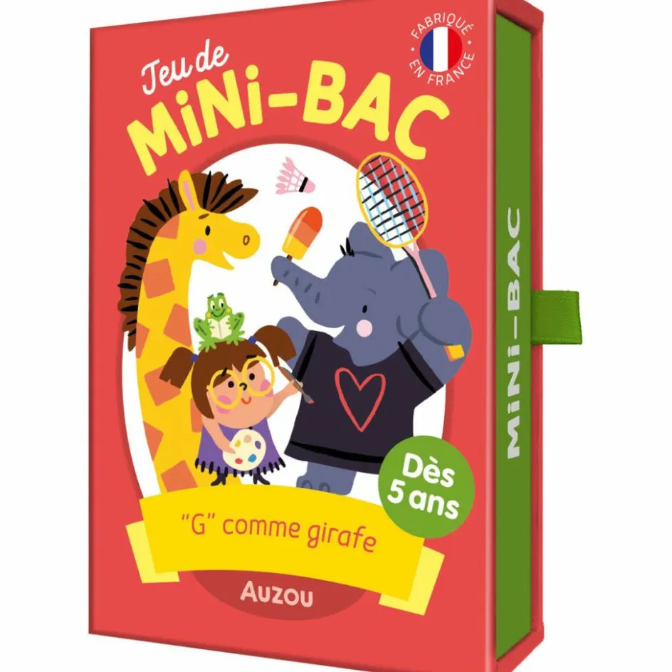 Jeu de cartes Jeu du Mini-Bac|Auzou Editions