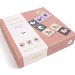 Jeu de dominos Animaux de la ferme (28 pièces)|Filibabba Best