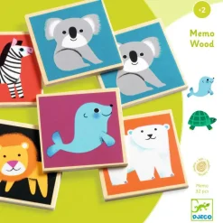 Jeu de memory Memo Wood|Djeco Clearance