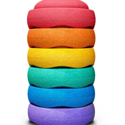 Jeu de motricité Original Mini rainbow classic (6 blocs)|Stapelstein Outlet