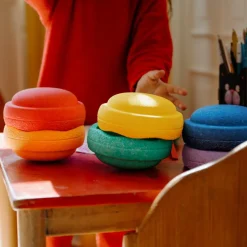 Jeu de motricité Original Mini rainbow classic (6 blocs)|Stapelstein Outlet