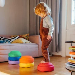 Jeu de motricité Original rainbow classic (6 blocs)|Stapelstein New