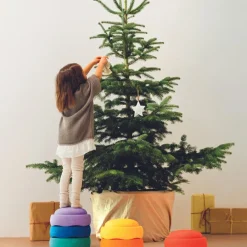 Jeu de motricité Original rainbow classic (6 blocs)|Stapelstein New