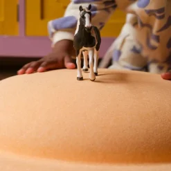 Hot Stapelstein Jeu de motricité Original Grow light orange