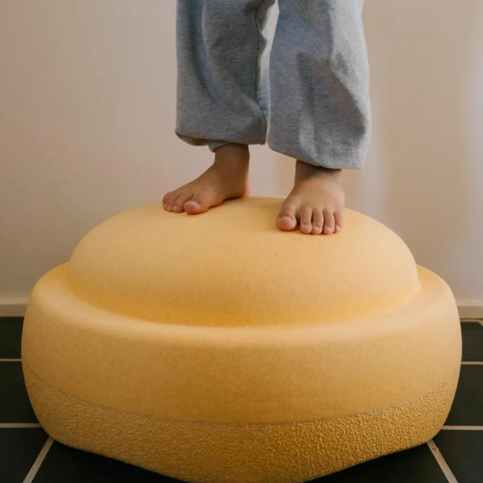 Hot Stapelstein Jeu de motricité Original Grow light orange