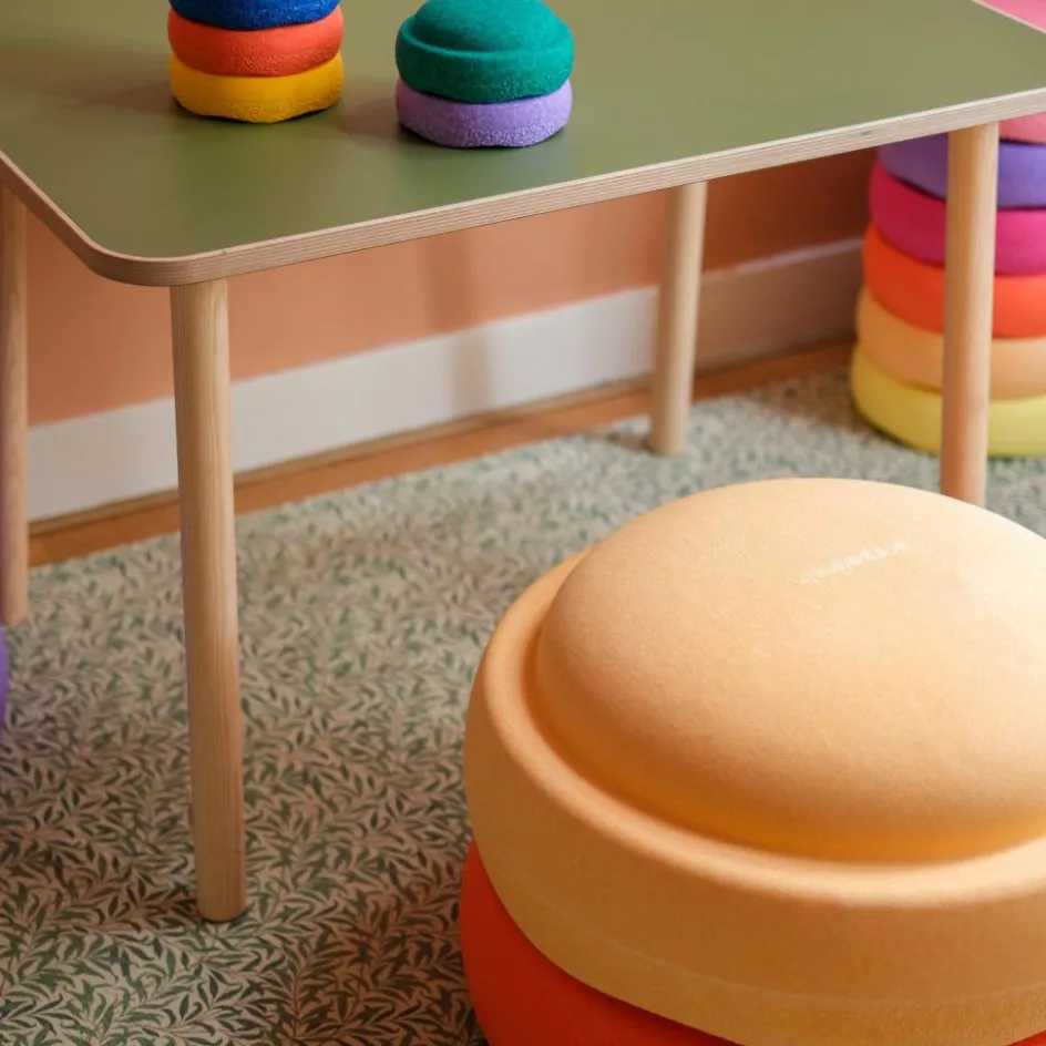 Hot Stapelstein Jeu de motricité Original Grow light orange