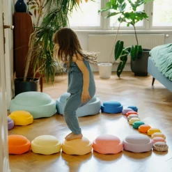 Hot Stapelstein Jeu de motricité Original Grow light orange