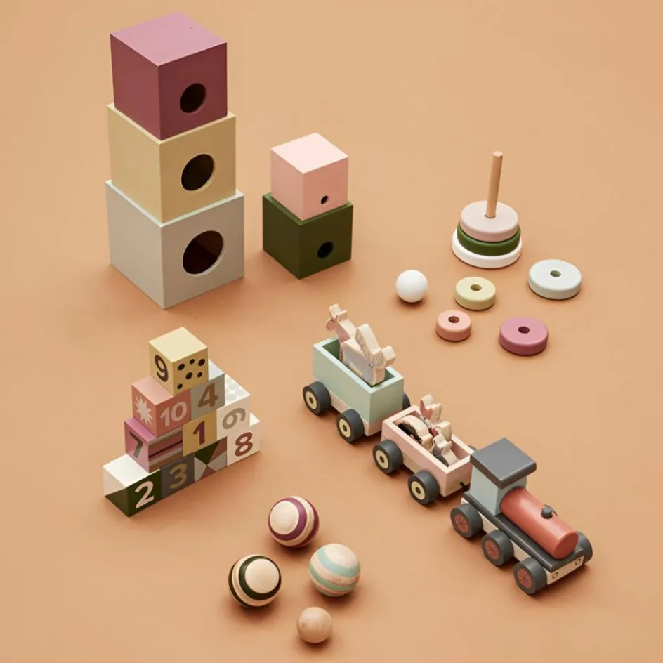 Kid's Concept Jeu de pétanque Boccia en bois