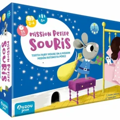 Auzou Editions Jeu de société P'tits jeux - Mission Petite Souris