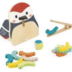 Jeu des couleurs Pic Pic et chenilles en bois WWF|Janod Clearance